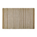 Stone Braided Stripe Rug 2x 3 ft