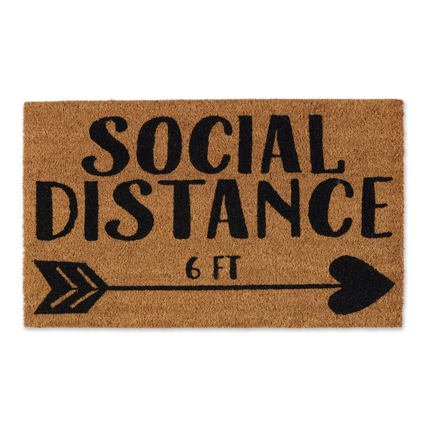 Social Distance 6Ft Doormat