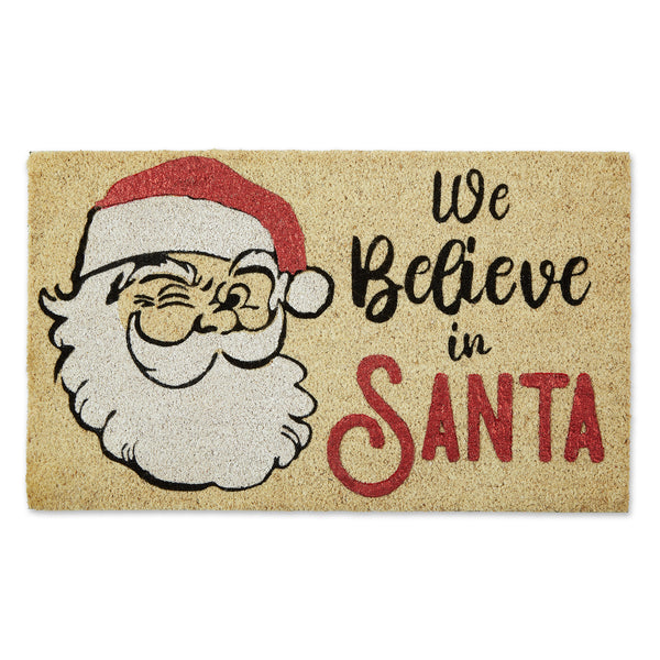 We Believe In Santa Doormat