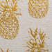 Pineapple Gold Rectangle Medium Polyester Bin