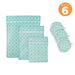 Aqua Lattice Set C Mesh Laundry Bag Set of 6