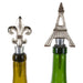 Silver Eiffel Tower & Fleur Del Lis Bottle Stopper Set of 2