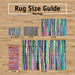 Variegated Stone Recycled Yarn Rug 2X3 Ft