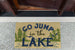 Jump In The Lake Doormat