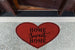 Home Sweet Home Heart Doormat