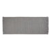 Gray & Off White 2-Tone Ribbed Rug 2Ft 6Inx6Ft