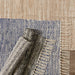 Gray Textured Dobby Hand-Loomed Rug 2X3 Ft