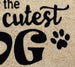 World's Cutest Dog Doormat