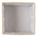 Polyester Cube Solid Honey Gold Square 13 x 13 x 13