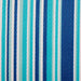 Blue Multi Tone Stripe Outdoor Rug 4X6 Ft
