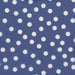 Nonwoven Polyester Cube Small Dots French Blue/White Square 11 x 11 x 11 Set of 2