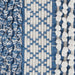 Stonewash Blue & White Hand-Loomed Paper Chindi Rug 2X3 Ft