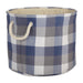 Polyester Bin Tri Color French Blue Round Large