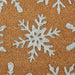 Silver Snowflakes Doormat