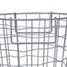 Metal Basket Cool Gray Round Small