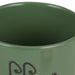 Artichoke Green Coffee/Sugar/Tea Ceramic Canister Set