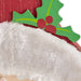 Santa Head Days Til Christmas Hanging Calendar Sign With Date Tiles