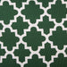 Polyester Bin Lattice Hunter Green Rectangle Large 17.5 x 12 x 15
