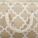 Lattice Vintage Linen Rectangle Medium Polyester Bin