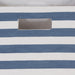 Polyester Cube Stripe French Blue Square 11 x 11 x 11