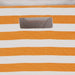 Polyester Cube Stripe Pumpkin Spice Square 13 x 13 x 13