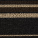 Neutral Stripe Tufted Loop Textilene Mat 17.75X29.5