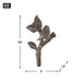 Bird With Leaves Wall Hook Set of 2