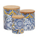 Portuguese Azulejos Ceramic Canister Set