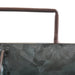Galvanized Metal Farmhouse Trough Caddy Tray With Handle