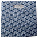 Polyester Cube Waves Nautical Blue Square 11 x 11 x 11