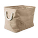 Polyester Bin Variegated Taupe Rectangle Large 17.5 x 12 x 15