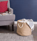 Polyester Bin Variegated Taupe Round Large 15 x 16 x 16