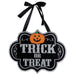 Trick Or Treat & Happy Halloween Hanging Signs Set of 2