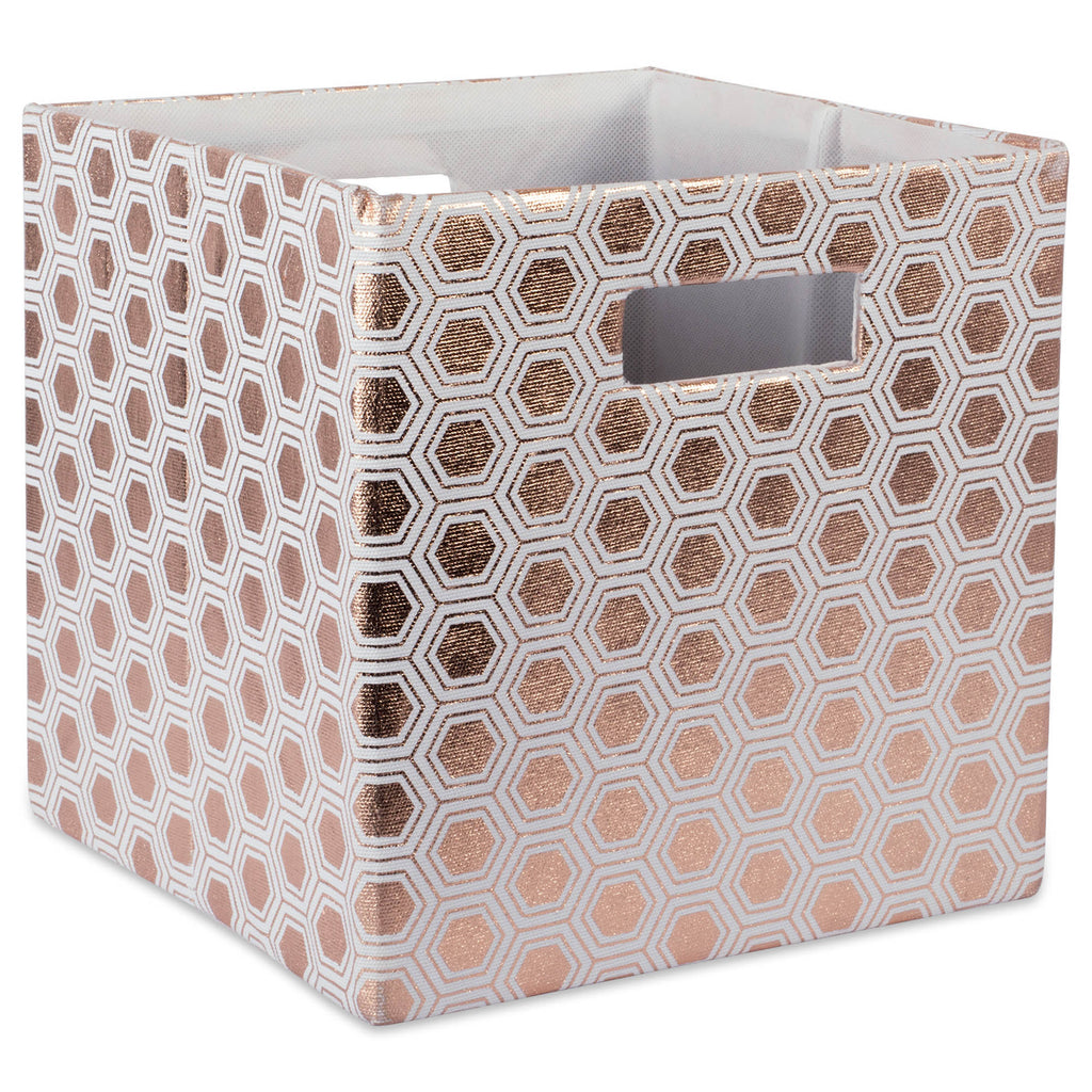 Polyester Cube Honeycomb Copper Square 11 x 11 x 11