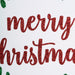 Noel & Merry Christmas Hanging Signs Set of 2