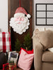Hanging Foam Santa With Red Hat