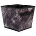 Laundry Bin Marble Black Trapezoid Assorted
