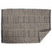 Gray Squares Recycled Yarn Rug 2X3 Ft