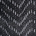 Woven Paper Laundry Bin Tribal Chevron Black/White  Rectangle Medium